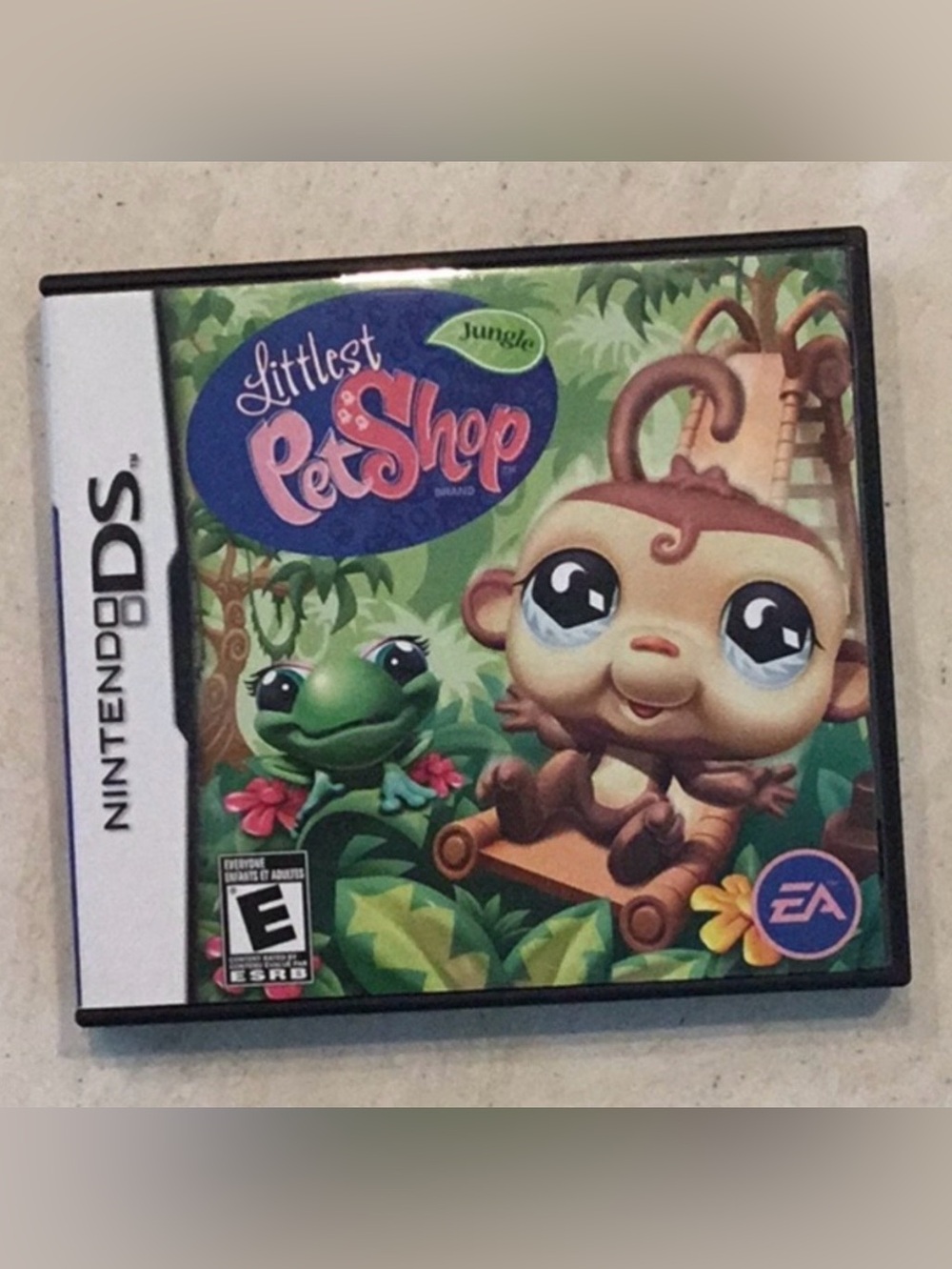 Littlest Pet Shop Jungle Nintendo DS Game LPS CIB Tested